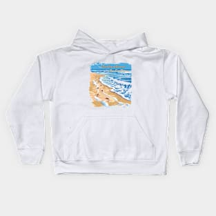 Take Only Memories, Leave Only Footprints Kids Hoodie